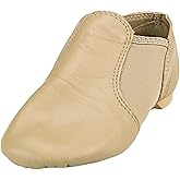 Capezio girls E Series EJ2C Jazz Slip On Caramel 13.5 M US Little Kid