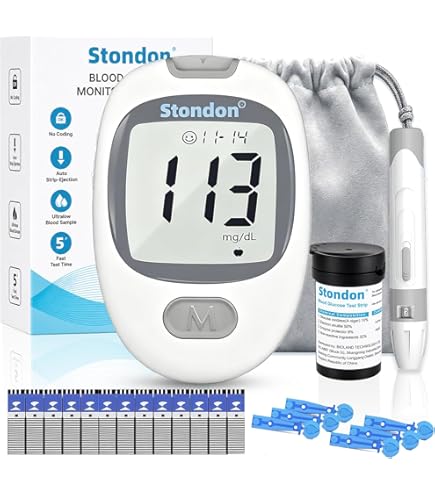 Amazon.com: Dr. Morepen BG-03 Gluco One Glucometer, 25 Strips