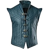 CosFantasy Mens Renaissance Waistcoat Vest Sleeveless Jacket Halloween Cosplay Costume