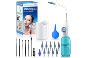 WEUANY Ear Syringe - Ear Wax Removal - Sucks Snot and Earwax Removal Kit - FSA HSA Eligible-Safe and effective removal of ear wax and snot