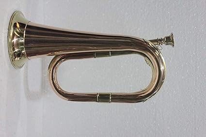 Amazon Com Bugle Copper Brass Scout For Parade Shry067 Musical Instruments