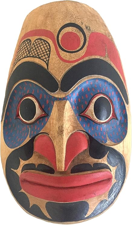 Amazon Com Oma Mascara De Pared Nativa Americana Para