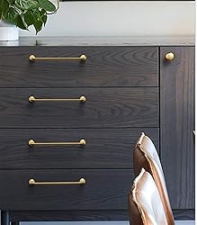 Shining Golden Cabinet Pull Modern Minimalist Style