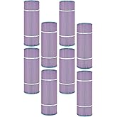 Hurricane Filters 8 Pack HF7470-04P Platinum Purple Pool Filter Cartridge - Replacement for PCC80, Unicel C-7470, Filbur FC-1976, Pentair Clean & Clear 320
