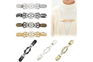 Cinch Clips - 7-Piece Set of Sweater Clips for Dresses, Sweaters, Cardigans, and Scarves, Adjustable Waist Clips for Waist Sh