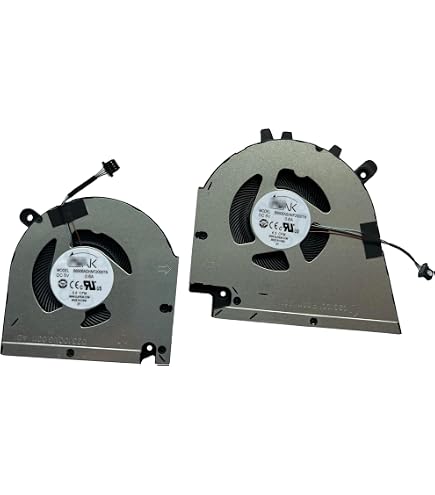 Ersatz-Lüfter Für Dell XPS 15 9500/9510 & Precision 5550 – CPU+GPU Kühler, Inkl. Einbauhinweise