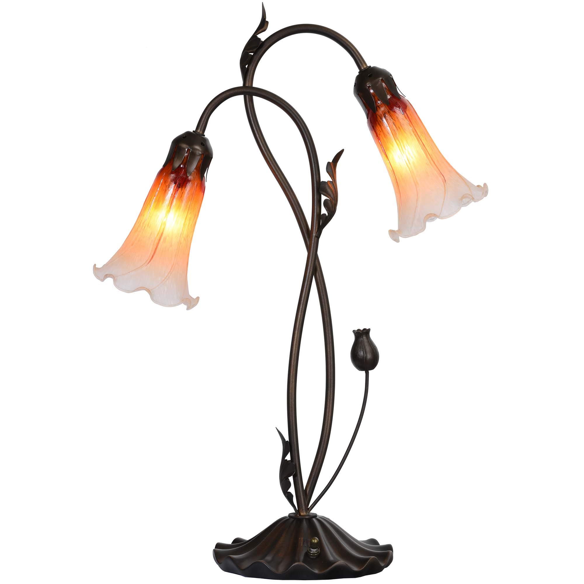 Mua Bieye照明l 百合花 ステンドグラスランプ テーブルランプ インテリアライト 枕元スタンド 枕元ライト 雰囲気ランプ 卓上照明 オシャレ ステンドグラス 間接照明 癒しグッズ ロマンチック オレンジ Tren Amazon Nhật Chinh Hang 21 Fado