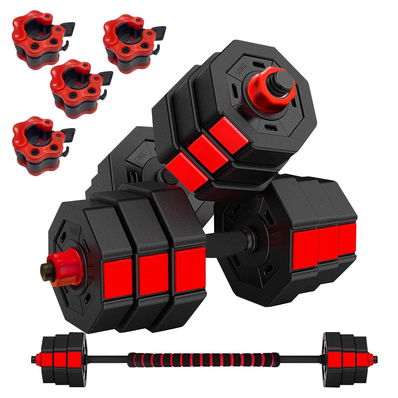 Wout バーベルにもなる ダンベル 10kg 2個セット商品画像