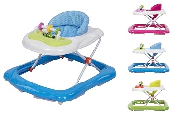 Clamaro Babyracer Baby Gehfrei Hellblau Hohenverstellbare