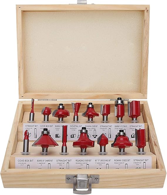 Professional Router Bit Kit, Meet Different Needs Durable Router Bits