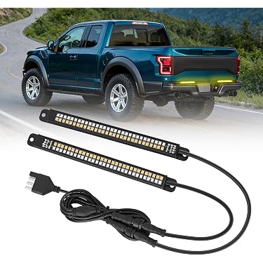 4Pcs 10-LED Emergency Hazard Flashing Warning Lights – Universal For Tow Trucks, Cars – White
