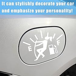 Augeny Funny Car Fuel Tank Sticker, EF Logo