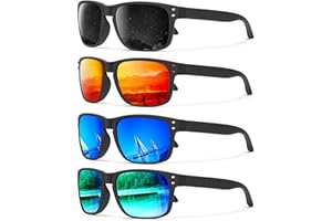 KALIYADI Mens Sun-Glasses Polarized Sunglasses-Men: Classic Sunglasses with UV400 Protection for Fishing Golf Driving