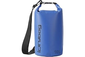 IDRYBAG Dry Bags for Kayaking Waterproof 2L/5L/10L/15L/20L, Small Dry Bag Waterproof Floating, Dry Sack Waterproof Bag for Paddleboarding Travel