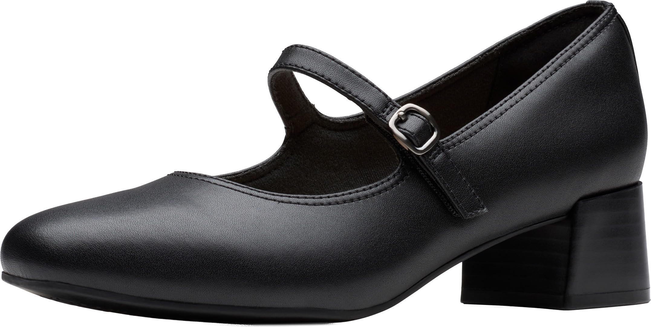 Clarks Women’s Iridessa Rae Black Leather Medium 7.5