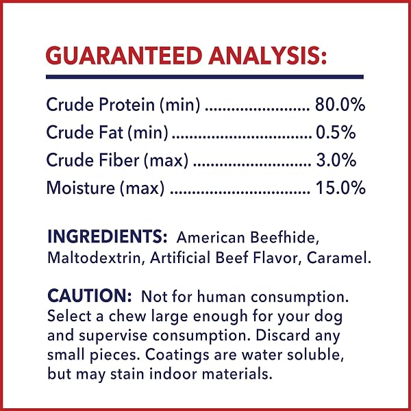 PET FACTORY AMERICAN BEEFHIDE 5″ CHIP ROLLS DOG CHEW TREATS – BEEF & CHICKEN FLAVOR, 50 COUNT/1 PACK