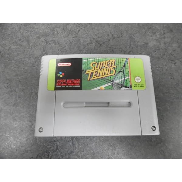 Jeu Super Tennis Sega Master System - Version PAL, Complet, Bon état