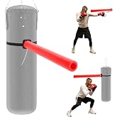 LEIFIDE 2 Pack Slip Stick Boxing Slip Bag Foam Attachment for Punching Bag Head Movement Training Dodging Boxing Bar for MMA Defense Reflex Training Equipment Punches Practice Accessories Home Gym