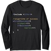 Programming Computer Science Code Algorithm Software Engineer Long Sleeve T-Shirt