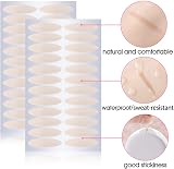 Pormasbenzer Wide Double Eyelid Tape Medical Grade Latex Free Breathable Single view 6