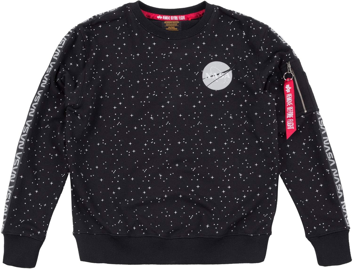 nasa tape sweatshirt