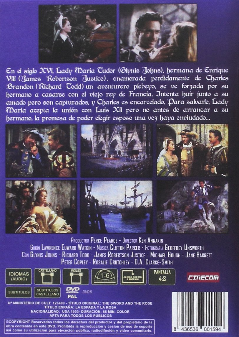 Amazon Com The Sword And The Rose La Espada Y La Rosa All