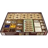 TowerRex Organizer for Concordia and Salsa Expansion, Board Game Insert, Token Tray, Card Holder