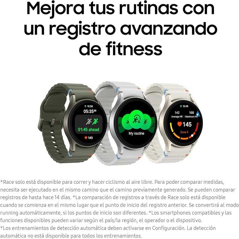 Galaxy Watch7 4G LTE + Correa - Smartwatch 40mm, Control de Salud, Seguimiento Deportivo, Verde (Versión Española)