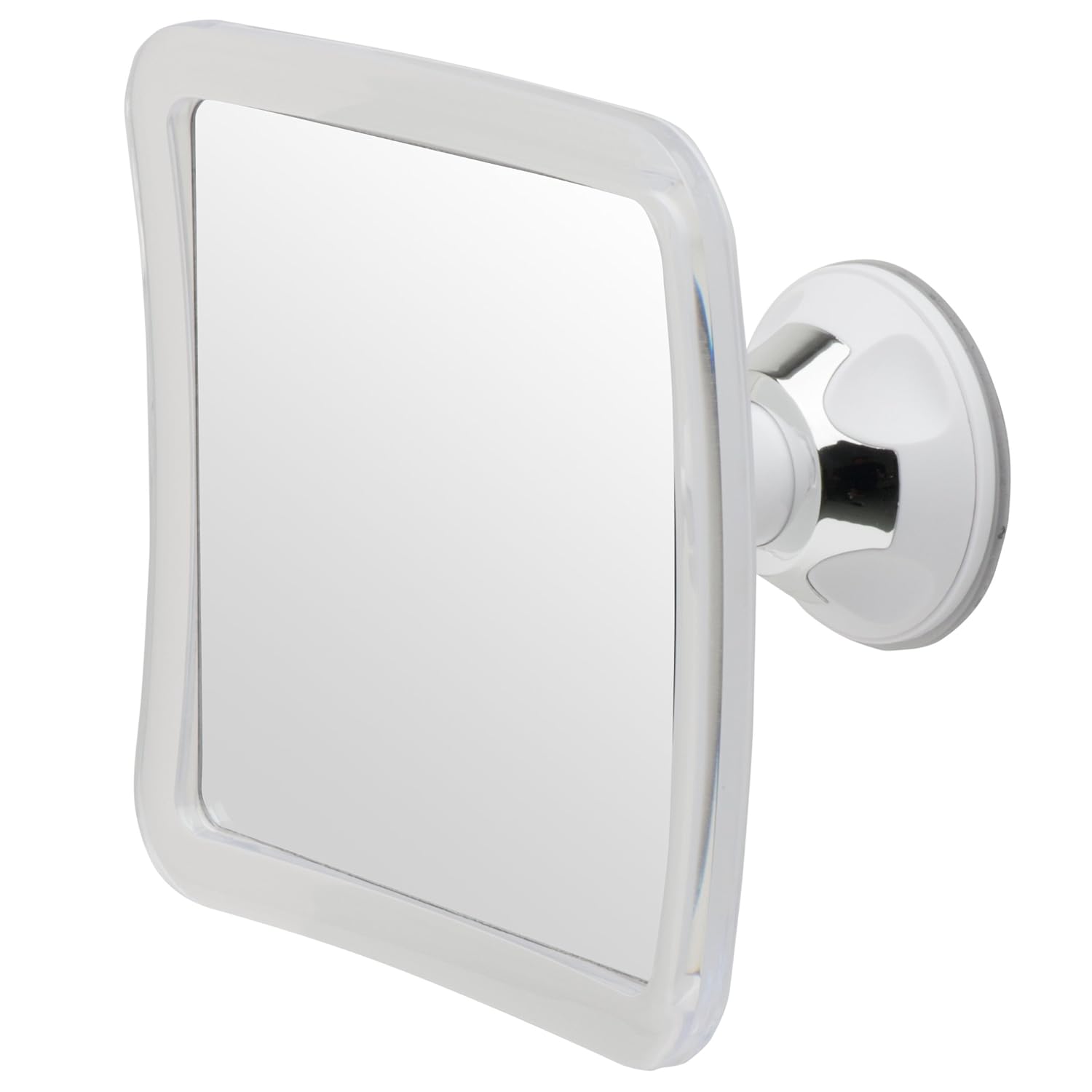Mirrorvana Anti Fog Shower Shaving Mirror, 18 x 18cm, 3X Magnification