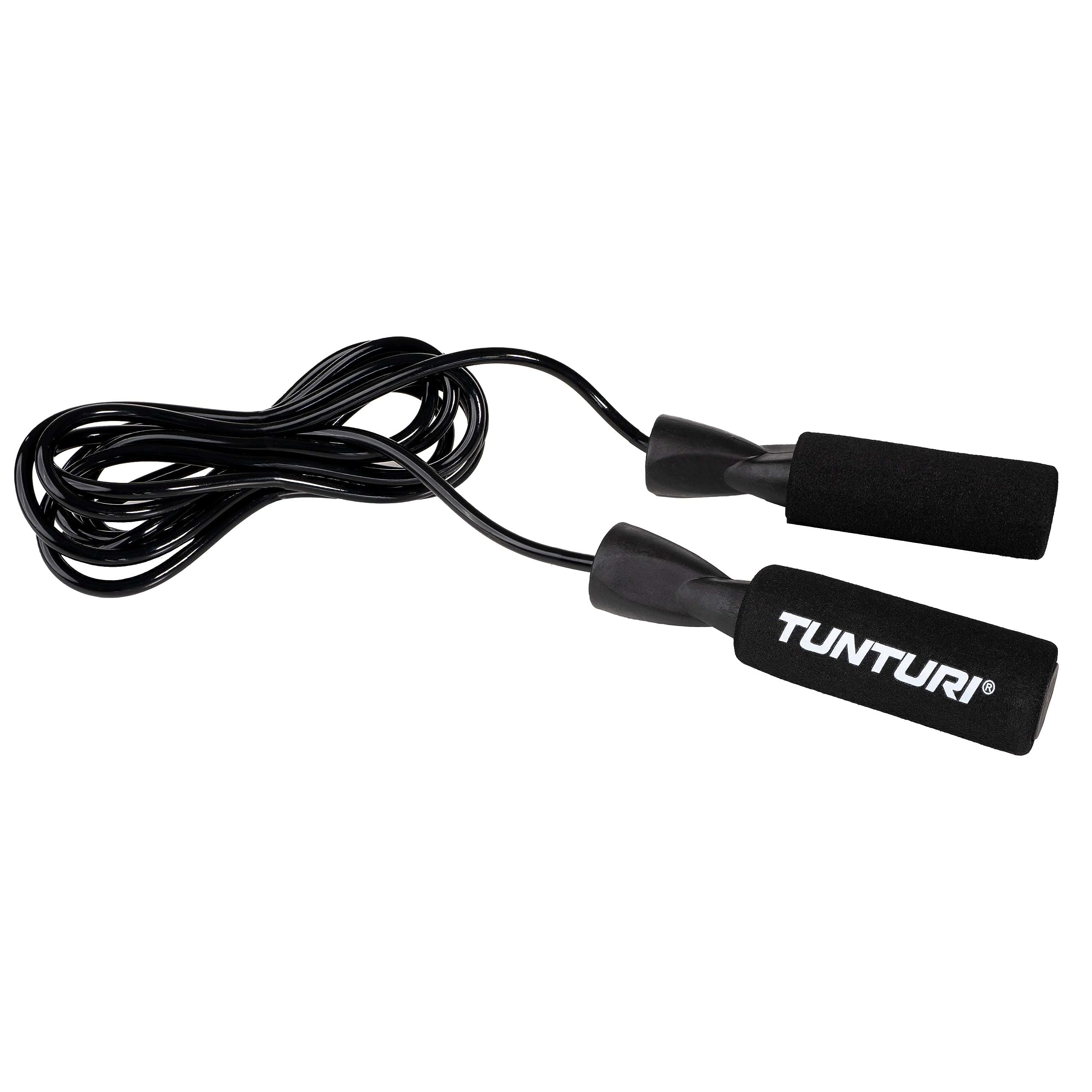 Tunturi Unisex Adult Speed Jump Rope With Tubing - Grey, 20 x 15 x 5 cm