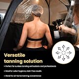 Reneebeautytan 30 Pairs Foam Spray Tanning Sticky Feet Pads 60 Total Pink view 9