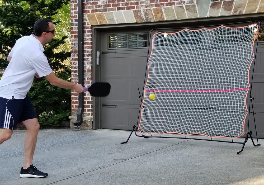 Tourna Rally Pro Adjustable Tilt Rebound Net (7x7 ft) for Tennis and Pickleball, One Size : Sports & Outdoors