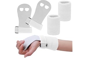 Abeillo 2 Gymnastics Grips Wristbands Sets for Girls Youth Kids, Gymnastic Hand Grips Gymnastic Bar Palm Protection and Wrist