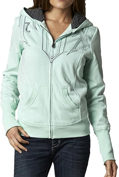 womens fox racing zip up hoodies