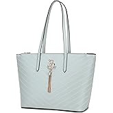BRANGIO Italy Women's Tote Bag – Elegant Designer Handbag with Gold Detailing & Spacious Interior
