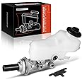 A-Premium Brake Master Cylinder with Reservoir and Sensor Compatible with Toyota Vehicles - Corolla 2009-2013, Matrix 2009-2013 - Replace# 4720102591, 4720102593