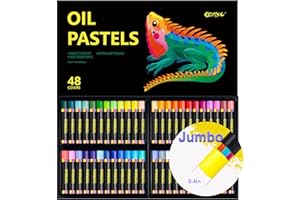 ECOTREE Teacher Appreciation Gifts, Oil Pastels, Drawing Pastels Jumbo Oil Pastels for Kids, School Supplies, 48 Pack