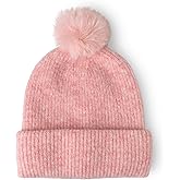 Britt's Knits Powder Knit Pom Hat Oversized Fit Hat for Women