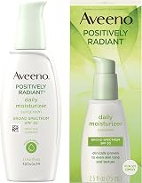 Aveeno Positively Radiant Daily Moisturizer SPF 30 Total Soy Complex Oil-Free view 4