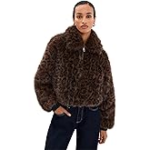 [BLANKNYC] Women's Midnight Run Faux Fur Jacket