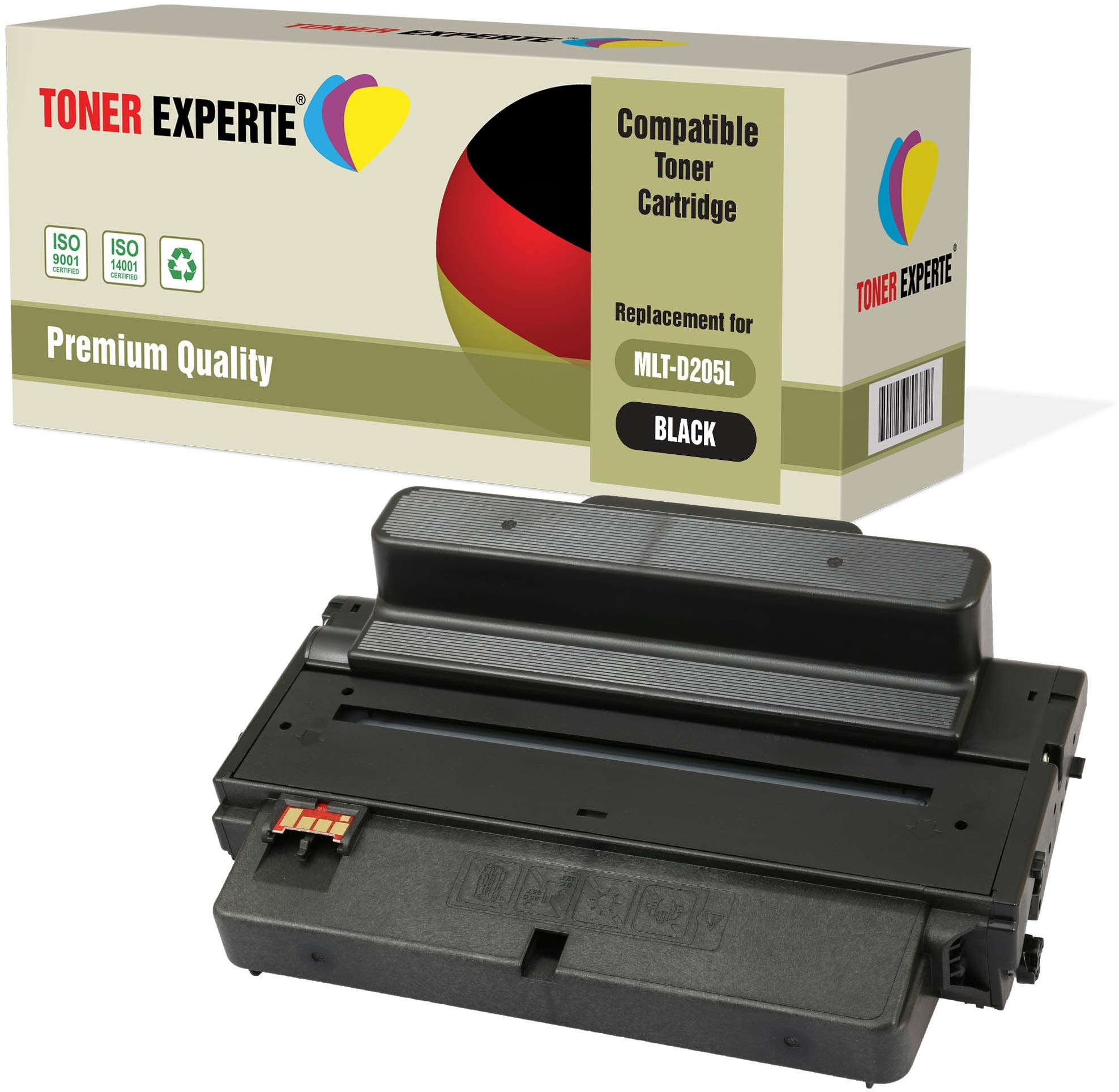 TONER EXPERTE® Compatible with MLT-D205L D205L Premium Toner Cartridge for Samsung ML-3310 ML-3310ND ML-3312ND ML-3710 ML-3710ND ML-3712DW ML-3712ND SCX-4833 SCX-4833FD SCX-5637FR SCX-5737FW SCX-5739
