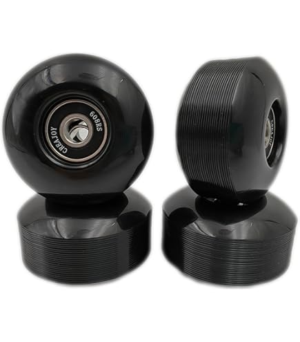 Amazon.com : Phasecaster Soft Tone 56mm 78a Black Skateboard