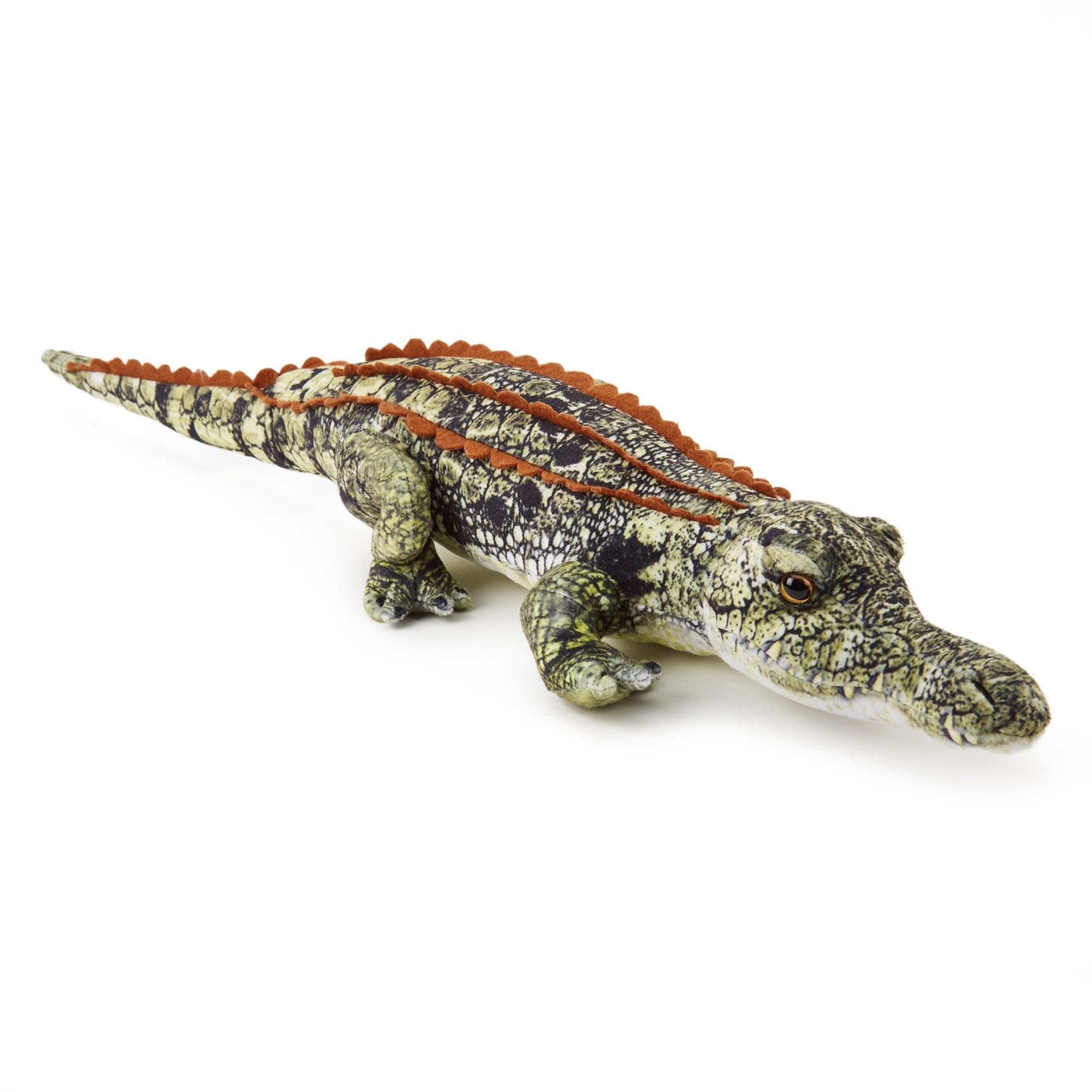 Zappi Co Crocodile 50cm Plush Toy Large Realistic Soft Cuddly Animal, Durable & Lifelike, Ideal for Play & Education, Featured on TikTok (50cm Length) — image 1