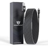 HEXGAMING 4M/13.12FT Charge Gaming Cable for Xbox Core/Switch Pro Controllers, USB C Data &amp; Charging Accessories Cord Compatible with ps5 Controller