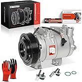 A-Premium Air Conditioner AC Compressor with Clutch | Compatible with Nissan Rogue 2.5L 2008-2013, Rogue Select 2.5L 2014 2015