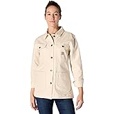 Carhartt womens Rugged Flex Loose Fit Canvas Chore Coat