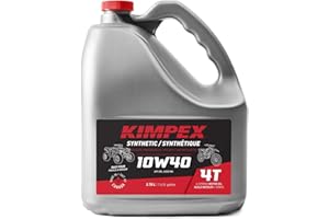Kimpex Synthetic Engine Oil Lubricant 10W40 4 Stroke 1 Gallon ATV, Motorcycle 260621