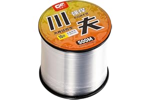 Acooruiteng Fishing Line Fishing Wire 0.5mm Monofilament Fishing Line Clear Nylon String Abrasion Nylon Fishing Line for Fish