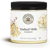 King Arthur Malted Milk Powder: Premium Baking Ingredient for Classic Diner-Style Sweetness, Ideal for Milkshakes, Pancakes,