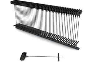 Kenco 1 Inch Standard Tagging Attachments, 1-in Fasteners for Tagging Retail, Consignment and Manufacturing - 5,000 Pieces Per Box 50 per Clip (1 Box 5,000 Fasteners, Black)